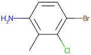 4-Bromo-3-chloro-2-methylaniline