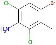 4-Bromo-2,6-dichloro-3-methylaniline