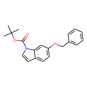 6-(Benzyloxy)-1H-indole, N-BOC protected