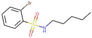 2-Bromo-N-pentylbenzenesulphonamide