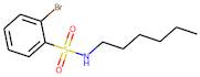 2-Bromo-N-hexylbenzenesulphonamide