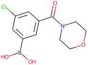 3-Chloro-5-[(morpholin-4-yl)carbonyl]benzeneboronic acid