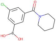 3-Chloro-5-(piperidin-1-ylcarbonyl)benzeneboronic acid