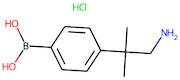 4-(2-Amino-1,1-dimethylethyl)benzeneboronic acid hydrochloride