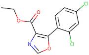 Ethyl 5-(2,4-dichlorophenyl)-1,3-oxazole-4-carboxylate