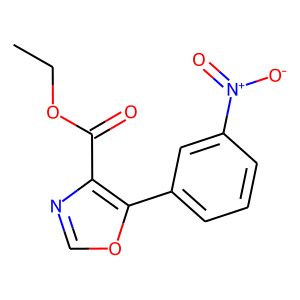 Ethyl 5-(3-nitrophenyl)-1,3-oxazole-4-carboxylate