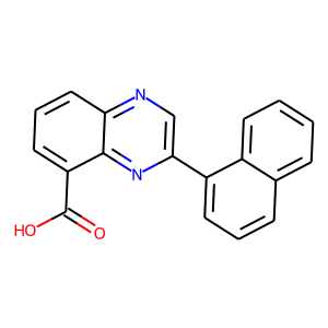 3-(Naphth-1-yl)quinoxaline-5-carboxylic acid