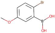 2-Bromo-5-methoxybenzeneboronic acid