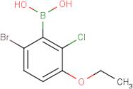 6-Bromo-2-chloro-3-ethoxybenzeneboronic acid