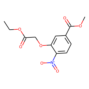 Methyl 3-(2-ethoxy-2-oxoethoxy)-4-nitrobenzoate