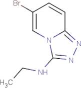 6-Bromo-3-(ethylamino)[1,2,4]triazolo[4,3-a]pyridine