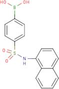 4-(Naphth-1-ylsulphamoyl)benzeneboronic acid
