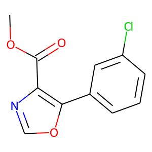 Methyl 5-(3-chlorophenyl)-1,3-oxazole-4-carboxylate