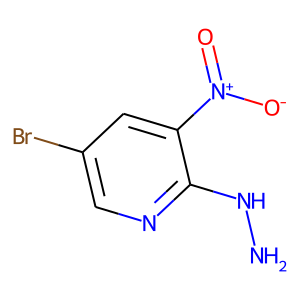 5-Bromo-2-hydrazino-3-nitropyridine