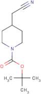 4-(Cyanomethyl)piperidine, N-BOC protected
