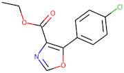 Ethyl 5-(4-chlorophenyl)-1,3-oxazole-4-carboxylate