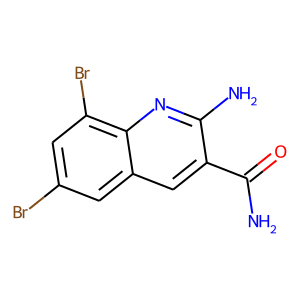 2-Amino-6,8-dibromoquinoline-3-carboxamide