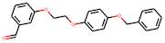 3-{2-[4-(Benzyloxy)phenoxy]ethoxy}benzaldehyde