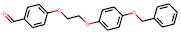 4-{2-[4-(Benzyloxy)phenoxy]ethoxy}benzaldehyde