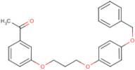 3'-{3-[4-(Benzyloxy)phenoxy]propoxy}acetophenone