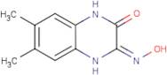 1,4-Dihydro-6,7-dimethylquinoxaline-2,3-dione 2-oxime