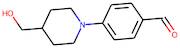 4-[4-(Hydroxymethyl)piperidin-1-yl]benzaldehyde