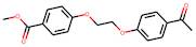 Methyl 4-[2-(4-acetylphenoxy)ethoxy]benzoate