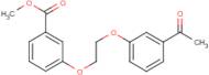 Methyl 3-[2-(3-acetylphenoxy)ethoxy]benzoate