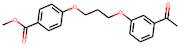 Methyl 4-[3-(3-acetylphenoxy)propoxy]benzoate