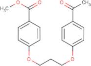 Methyl 4-[3-(4-acetylphenoxy)propoxy]benzoate