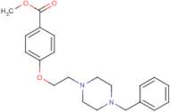 Methyl 4-[2-(4-benzylpiperazin-1-yl)ethoxy]benzoate