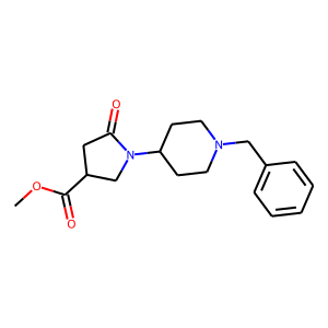 Methyl 1-(1-benzylpiperidin-4-yl)-5-oxopyrrolidine-3-carboxylate