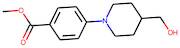 Methyl 4-[4-(hydroxymethyl)piperidin-1-yl]benzoate