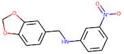 N-(1,3-Benzodioxol-5-ylmethyl)-3-nitroaniline