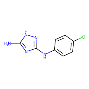 5-Amino-3-[(4-chlorophenyl)amino]-1H-1,2,4-triazole