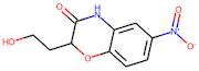 2-(2-Hydroxyethyl)-6-nitro-2H-1,4-benzoxazin-3(4H)-one