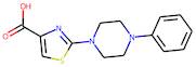 2-(4-Phenylpiperazin-1-yl)-1,3-thiazole-4-carboxylic acid