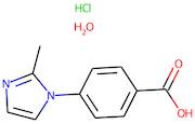 4-(2-Methyl-1H-imidazol-1-yl)benzoic acid hydrochloride hydrate