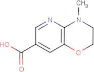 3,4-Dihydro-4-methyl-2H-pyrido[3,2-b][1,4]oxazine-7-carboxylic acid