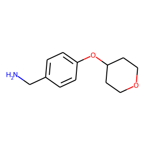 {4-[(Tetrahydro-2H-pyran-4-yl)oxy]phenyl}methylamine