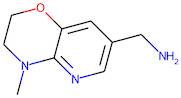 7-(Aminomethyl)-3,4-dihydro-4-methyl-2H-pyrido[3,2-b][1,4]oxazine