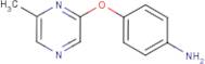 4-[(6-Methylpyrazin-2-yl)oxy]aniline