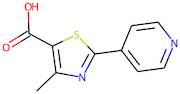 4-Methyl-2-pyridin-4-yl-1,3-thiazole-5-carboxylic acid