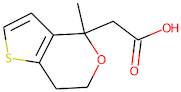 (6,7-Dihydro-4-methyl-4H-thieno[3,2-c]pyran-4-yl)acetic acid