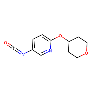 5-Isocyanato-2-[(tetrahydro-2H-pyran-4-yl)oxy]pyridine