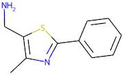 (4-Methyl-2-phenyl-1,3-thiazol-5-yl)methylamine