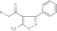 2-Bromo-1-(5-methyl-3-phenyl-1,2-oxazol-4-yl)ethan-1-one