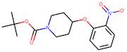 4-(2-Nitrophenoxy)piperidine, N-BOC protected