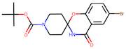 6-Bromospiro[1,3-benzoxazine-2,4'-piperidine]-4(3H)-one, N-BOC protected