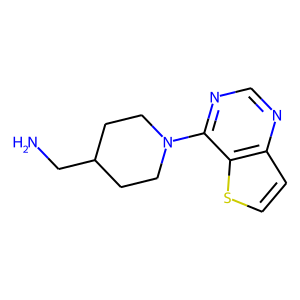 4-[4-(Aminomethyl)piperidin-1-yl]thieno[3,2-d]pyrimidine